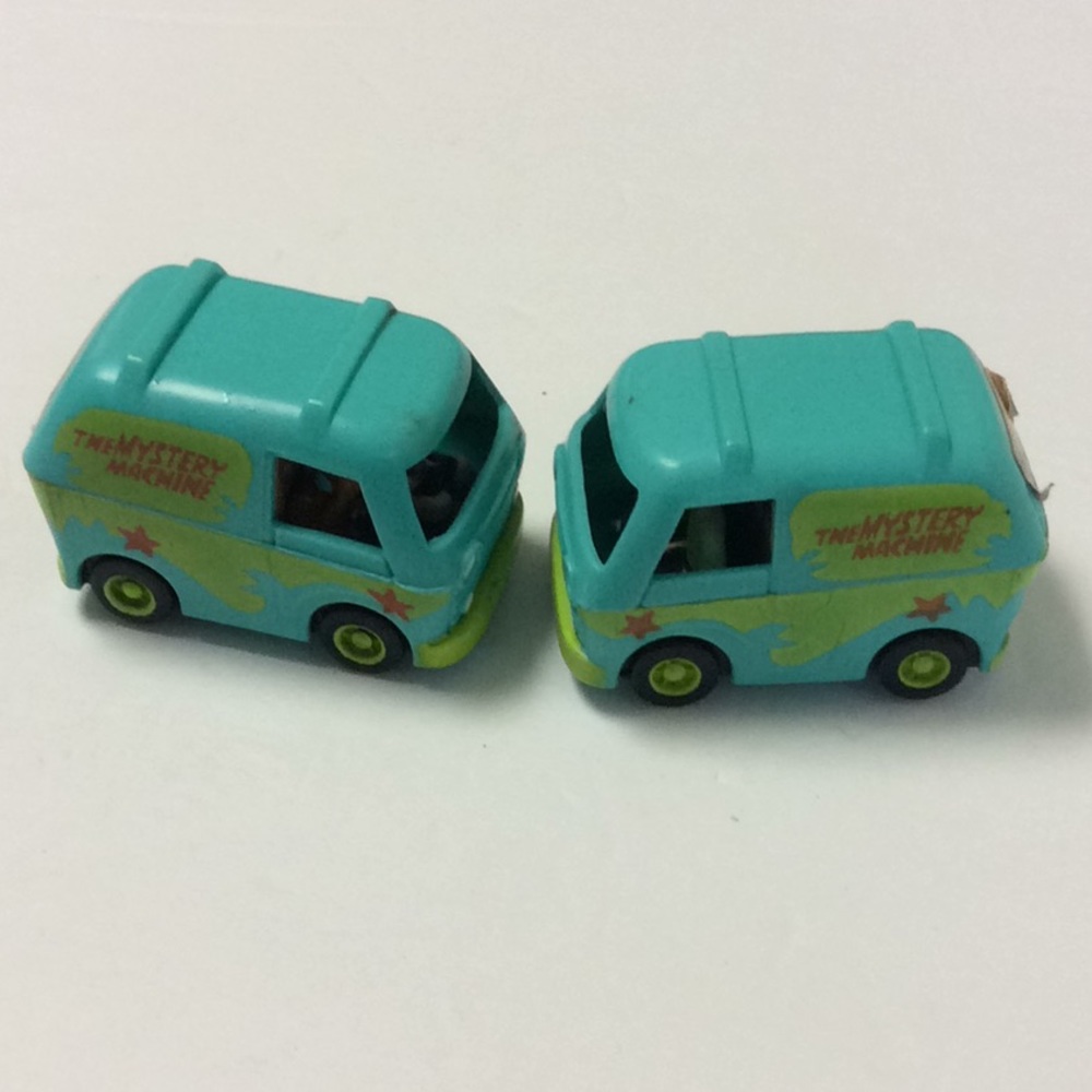 Scooby-Doo & Shaggy Mystery Machine Burger King 1996 Lot of 2